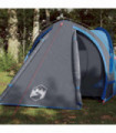 vidaXL Camping Tent Dome 2-Person Blue Waterproof