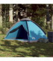 vidaXL Camping Tent Dome 2-Person Blue Waterproof