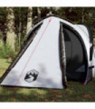 vidaXL Camping Tent Dome 2-Person White Blackout Fabric Waterproof