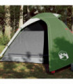 vidaXL Camping Tent Dome 3-Person Green Waterproof