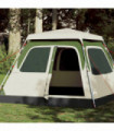 vidaXL Camping Tent Dome 4-Person Green Quick Release