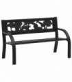 vidaXL Children Garden Bench 86 cm Steel