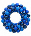 vidaXL Christmas Wreath Blue 45 cm Polystyrene