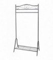 vidaXL Clothing Rack Black Steel