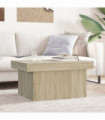 vidaXL Coffee Table Sonoma Oak 100x55x40 cm Engineered Wood