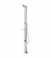vidaXL Garden Shower 220 cm Stainless Steel