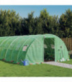vidaXL Greenhouse with Steel Frame Green 48 m² 12x4x2 m