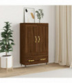 vidaXL Highboard Brown Oak 69.5x31x115 cm Engineered Wood