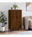 vidaXL Highboard Brown Oak 69.5x31x115 cm Engineered Wood