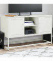 vidaXL Highboard Mustard Yellow 100.5x39x107 cm Steel