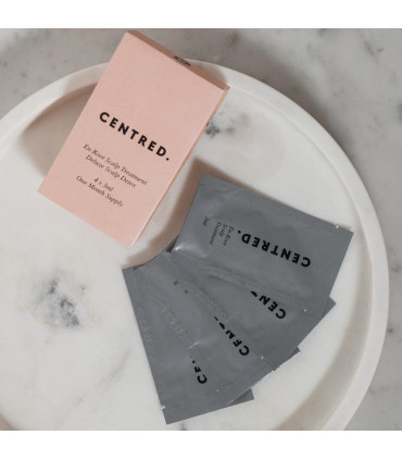 Centred En-Root Scalp Treatment Deluxe Detox One Month Supply, 4x3ml