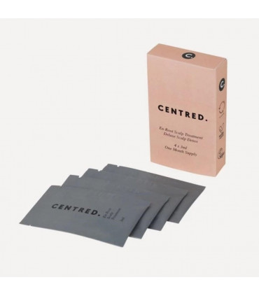 Centred En-Root Scalp Treatment Deluxe Detox One Month Supply, 4x3ml