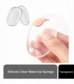 Silicone Clear Make-Up Sponge