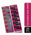 Hairdressing Hair Salon 96 Piece Set Styling Clips Kirby Slides Bobby Grip Pins