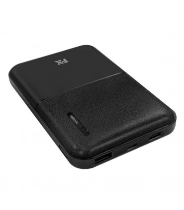 FX Power Bank 5000 mAh with Type C Input, Compitable with smartphones - Black