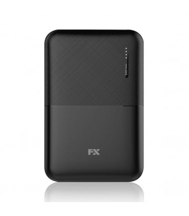 FX Power Bank 5000 mAh with Type C Input, Compitable with smartphones - Black