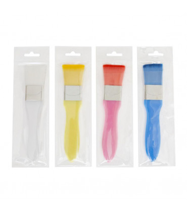 Envie Colourful Makeup Paintbrush Style Foundation Brush MX04, Yellow