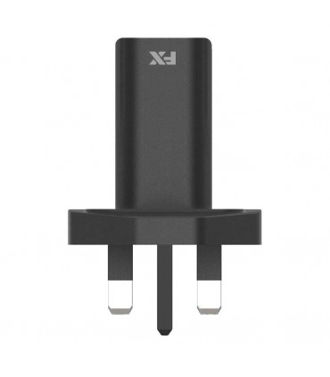 FX Mains Charger USB 1A Compatible with USB Devices, Black