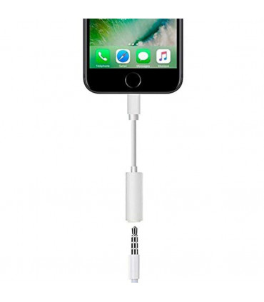 FX Earphone Converter, Phone to Aux with Premium Sound Quality - White