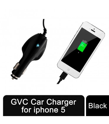 GVC Upto 1000mAh Car Charger For Series 5, Black