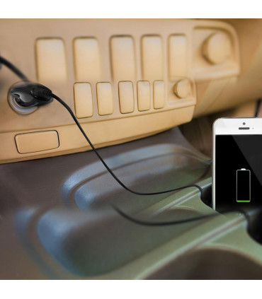 GVC Upto 1000mAh Car Charger For Series 5, Black