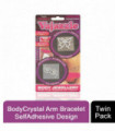 PMS Twin Pack Fashionable Stick On Body Crystals