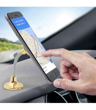 Aquarius Car Spring Magnetic Holder- Gold