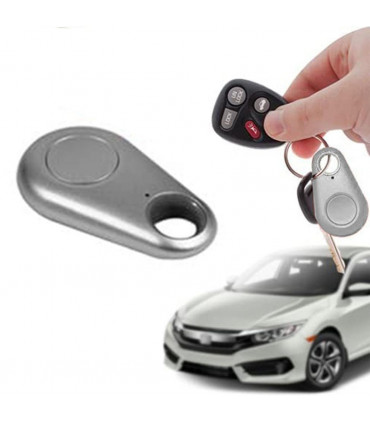 Aquarius Key Finder Anti-Lost Alarm with GPS Last Location Finder, Silver