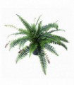 60cm Leaf Design UK Realistic Large Artificial Foliage Plant with Pot