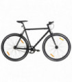 vidaXL Fixed Gear Bike Black 700c 51 cm