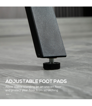 120 cm Rectangular Breakfast Bar Table for 4 People, Steel Legs, White