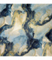 Abstract Marble Teal/Gold sw12