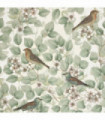 Birds & Blossoms Green sw12