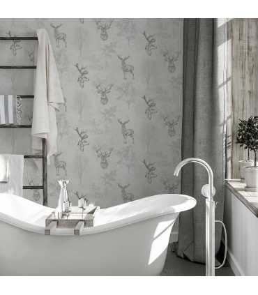 Etched Stag Mono SW12