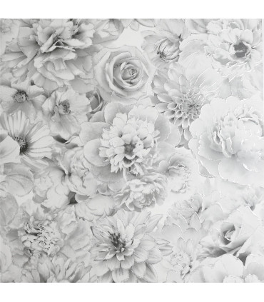 Glitter Bloom Silver sw12