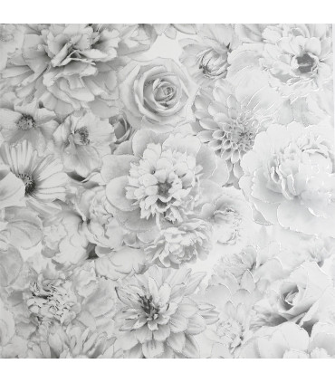 Glitter Bloom Silver sw12