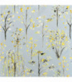 Watercolour Tree Grey/Ochre sw12