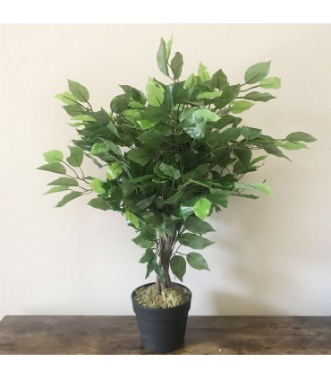 60cm Artificial Ficus Tree / Plant - Large Bushy Shape