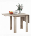 HOMCOM Folding Dining Table Extendable Kitchen Table Drop Leaf Table for 2-4