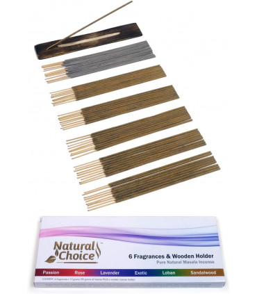 6 Fragrance Gift Pack with Burner