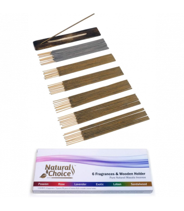 6 Fragrance Gift Pack with Burner