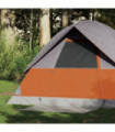 vidaXL Camping Tent Dome 2-Person Orange Waterproof