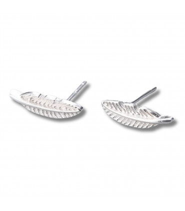 Angel Feather Stud Earrings