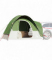 vidaXL Car Tent 4-Person Green Waterproof