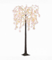 HOMCOM 180cm Cherry Blossom Tree Light with 350 LED Lights Fake Sakura Tree