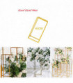 40cm Metal Geometric Stand Flower Vase HolderParty Wedding Centerpieces UK