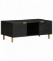 vidaXL Coffee Table Black 100x54x40 cm Engineered Wood