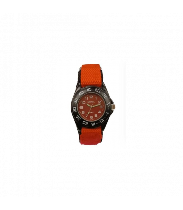 Imperial Children Red Mid Dial with Velcro Strap Easy Fasten Watch IMP429R CLEARANCE NEEDS RE-BATTERY