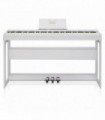 Glarry GDP-104 88 Keys Full Weighted Keyboards Digital Piano with Furniture Stand, Power Adapter, Triple Pedals, Headphone, for All Experience Levels White--Replace34914483