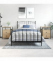 vidaXL Bedside Cabinets 2 pcs Sonoma Oak 44x45x60 cm Engineered Wood